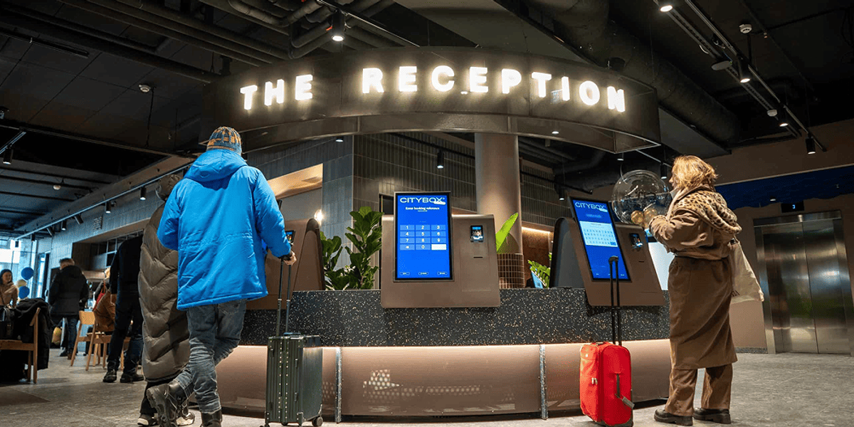 Touchscreens voor self-service kiosks