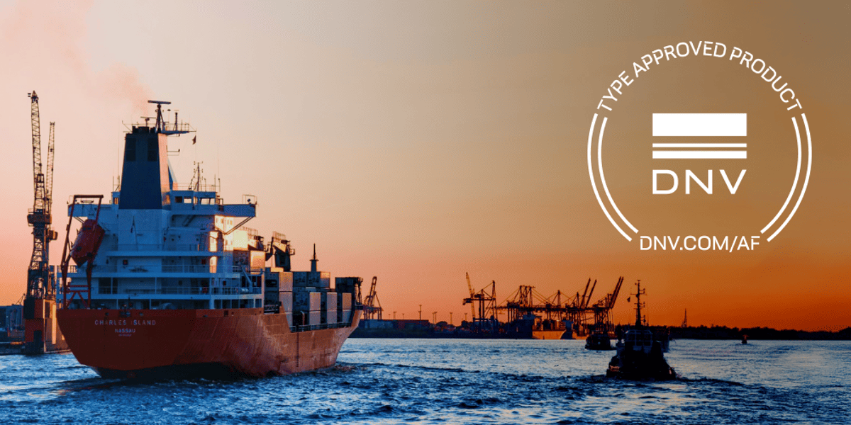 Maritieme monitoren met DNV type approval
