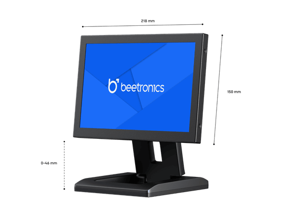 9 Inch Monitor Metaal