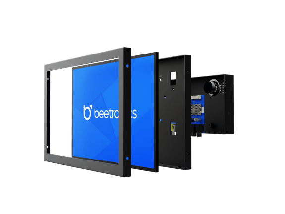 10 Inch Monitor Metaal