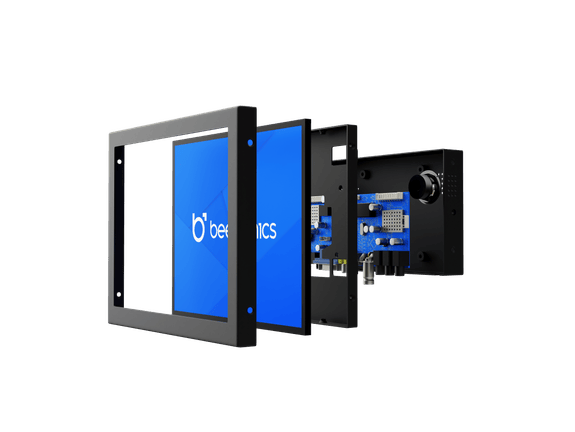 8 Inch Monitor Metaal (4:3)