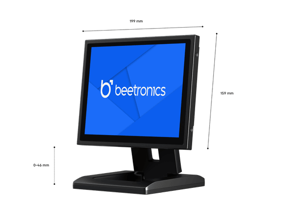 8 Inch Touchscreen Metaal (4:3)