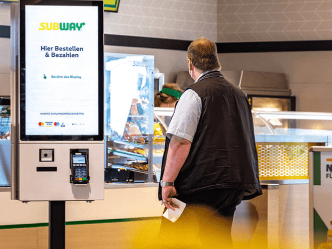 Kassasystemen (POS) POS-touchscreens en self-service kiosks