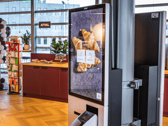 Kassasystemen (POS) POS-touchscreens en self-service kiosks
