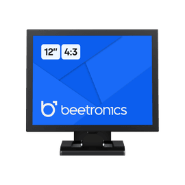 12 Inch Monitor Metaal (4:3)