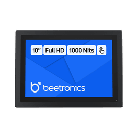 10 Inch Touchscreen Metaal (High-Brightness)
