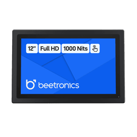 12 Inch Touchscreen Metaal (High-Brightness)