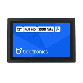 12 Inch Touchscreen Metaal (High-Brightness)
