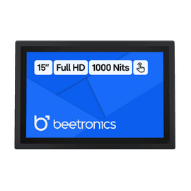 15 Inch Touchscreen Metaal (High-Brightness)