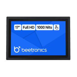 17 Inch Touchscreen Metaal (High-Brightness)