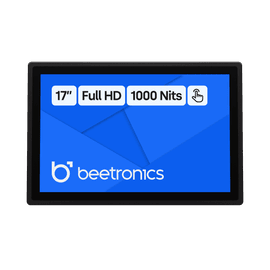 17 Inch Touchscreen Metaal (High-Brightness)