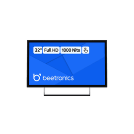 32 Inch Touchscreen Metaal