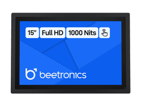 15 Inch Touchscreen Metaal (High-Brightness)