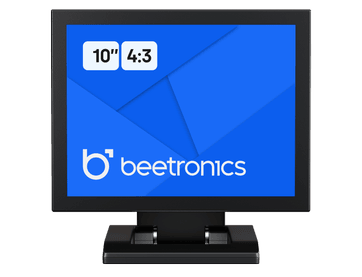 10 Inch Monitor Metaal (4:3)