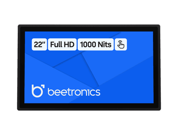 22 Inch Touchscreen Metaal (High-Brightness)