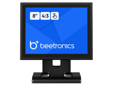 8 Inch Touchscreen Metaal (4:3)