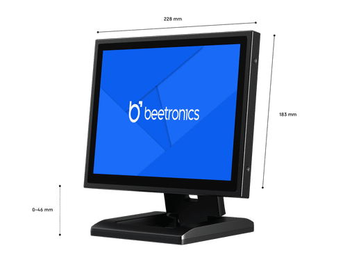 10 Inch Touchscreen Metaal (4:3)