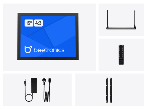 17 Inch Monitor Metaal (5:4)
