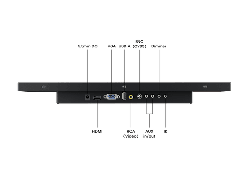 17 Inch Monitor Metaal (5:4)