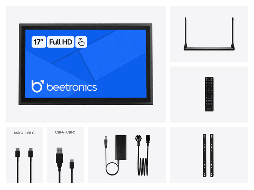 17 Inch Touchscreen Metaal