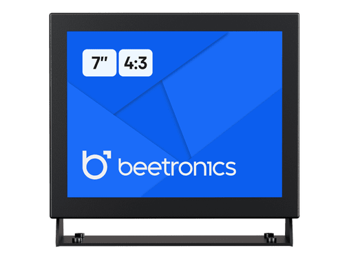 7 Inch Monitor Metaal (4:3)