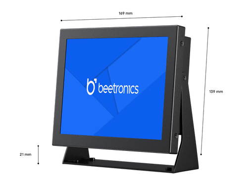 7 Inch Monitor Metaal (4:3)