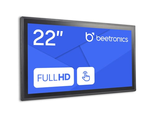 22 inch touchscreen metaal