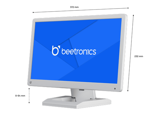 15 Inch Monitor (Wit)