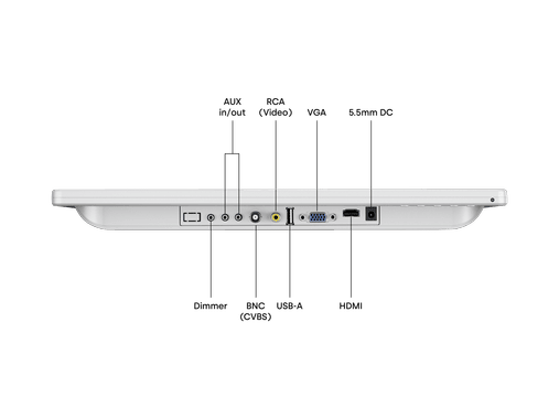 15 Inch Monitor (Wit)