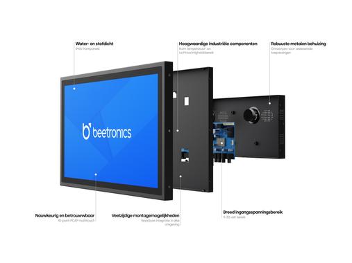 27 inch touchscreen metaal