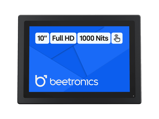 10 Inch Touchscreen Metaal (High-Brightness)