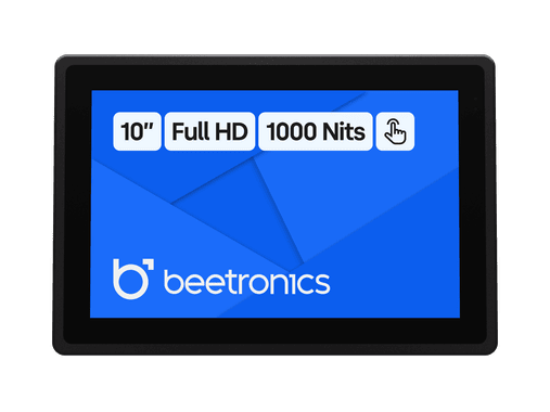 10 Inch Touchscreen Metaal (High-Brightness)