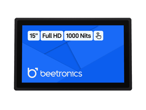 15 Inch Touchscreen Metaal (High-Brightness)