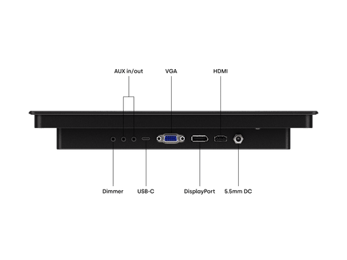 15 Inch Touchscreen Metaal (High-Brightness)