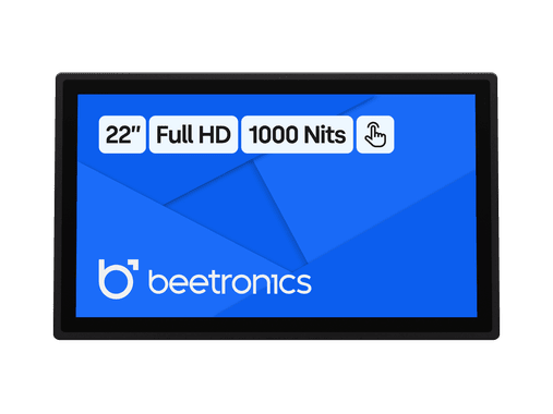22 Inch Touchscreen Metaal (High-Brightness)