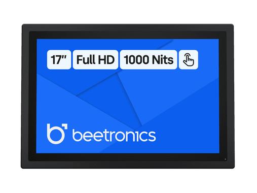17 Inch Touchscreen Metaal (High-Brightness)