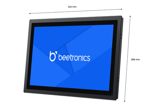 17 Inch Touchscreen Metaal (High-Brightness)
