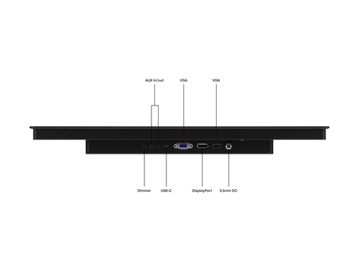 24 Inch Touchscreen Metaal (High-Brightness)