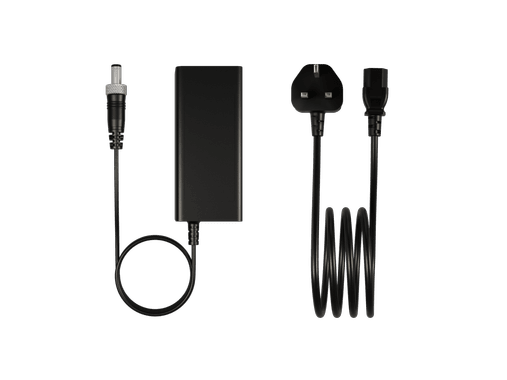 19V externe voedingsadapter met vergrendeling, UK plug (voor medische toepassingen)