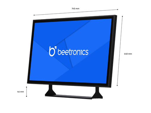 32 Inch Touchscreen Metaal