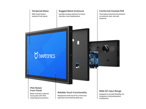 32 Inch Touchscreen Metaal