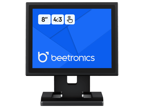 8 Inch Touchscreen Metaal (4:3)