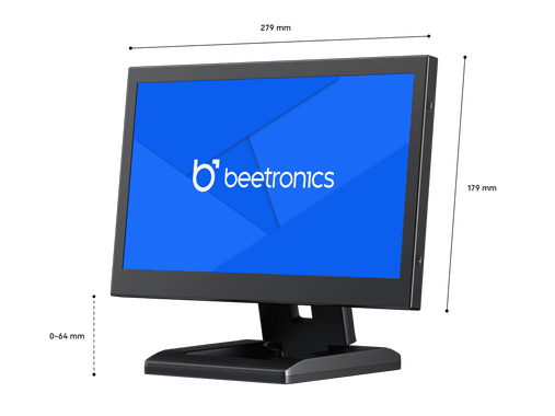 12 Inch Monitor Metaal