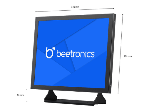 15 Inch Monitor Metaal (4:3)