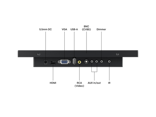 13 Inch Monitor Metaal