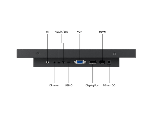 12 Inch Touchscreen Metaal (4:3)