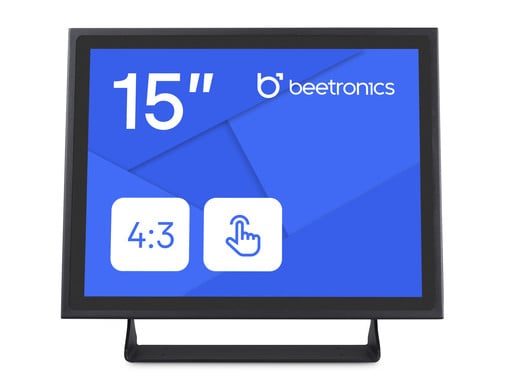 15 inch touchscreen metaal (4:3)
