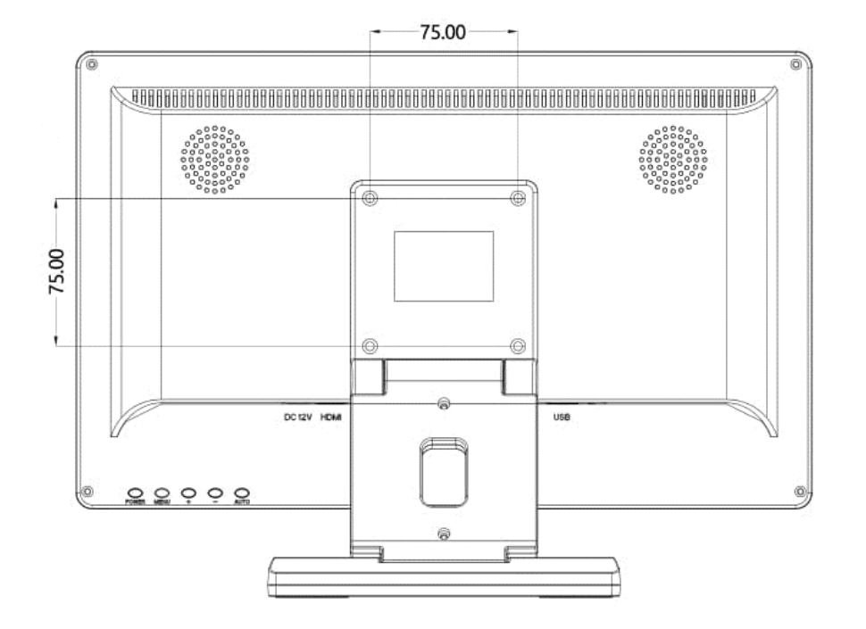 VESA montaje de pared