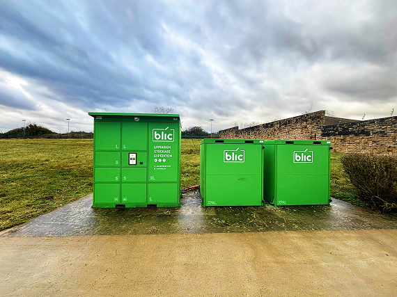 BLIC access and payment terminals installed outdoors with Beetronics touchscreens.